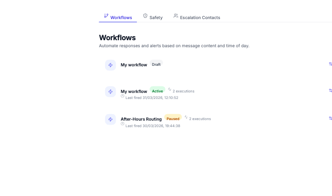 Workflow Automation preview